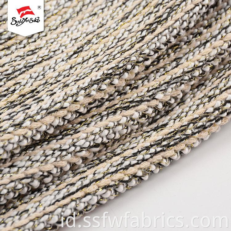 Soft Hand Feel Lurex Knit Fabric